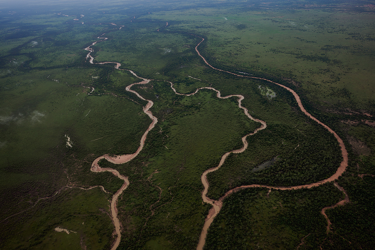 Martuwarra Fitzroy River Aerial Shot