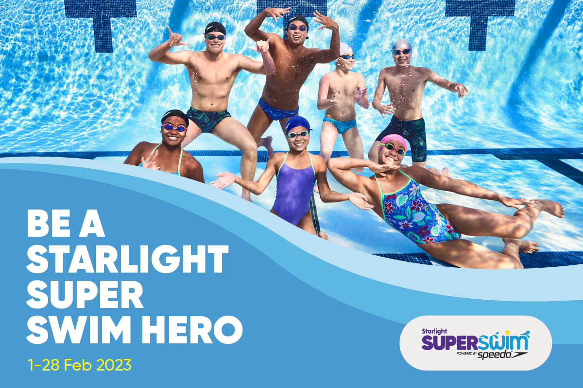 Starlight Super Swim Participants